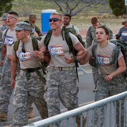 The 27th Annual Bataan Memorial Death March. White Sands Missle Test Range, New Mexico